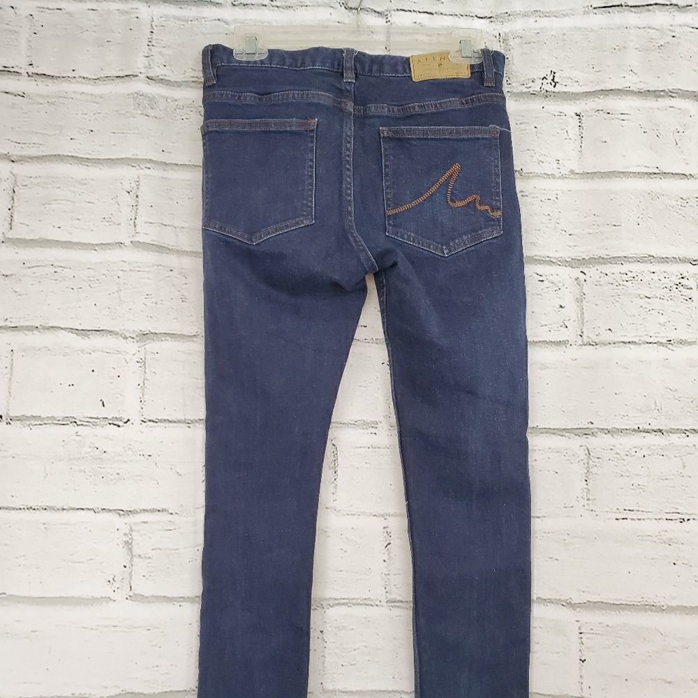 Afends dark wash junky skinny jeans mid rise jeans - Picture 9 of 12